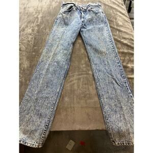 Vintage Levis Jeans Adult‎ 30x34 Acid Wash Orange Tab